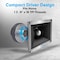 Pyle 1.35 Inch Tweeter Horn Driver-400 Watt High Power Car Audio Speaker System w/Flat Aluminum Voice PDS342 - alternate 2
